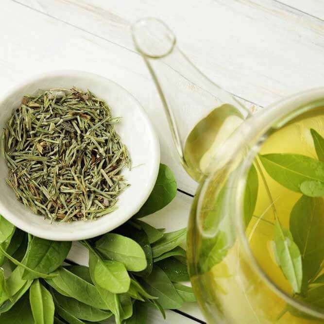 Broad bean and goats’ cheese bruschetta